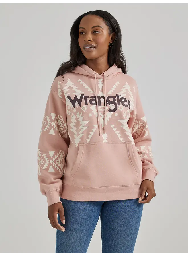 Ladies' Retro Punchy Hoodie Pink