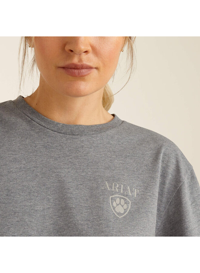 Ladies' BF Paw Badge T-Shirt
