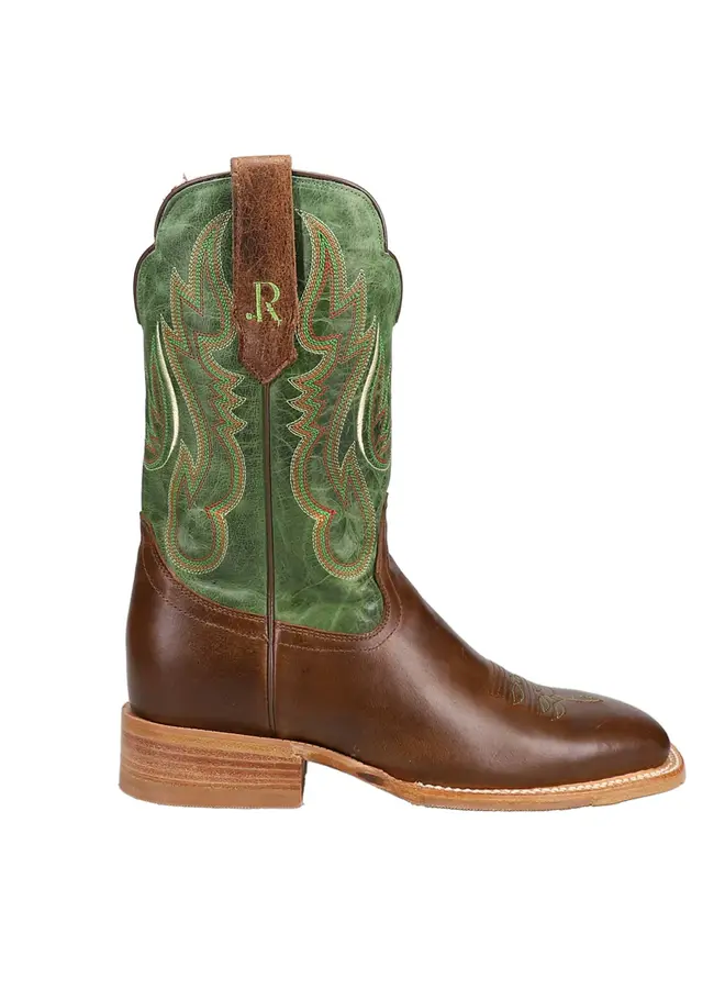 Men's Tobacco Cowhide Western Boots