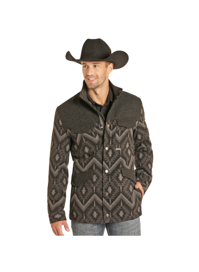 Men's Aztec Jacquard Jacket