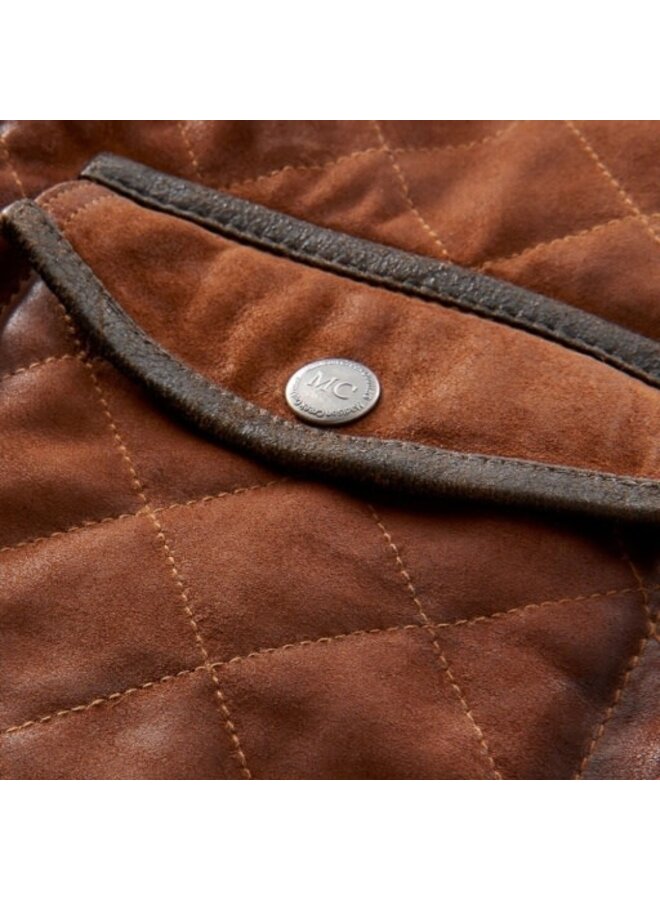 Men's Sedona Waxed Suede Leather Jacket