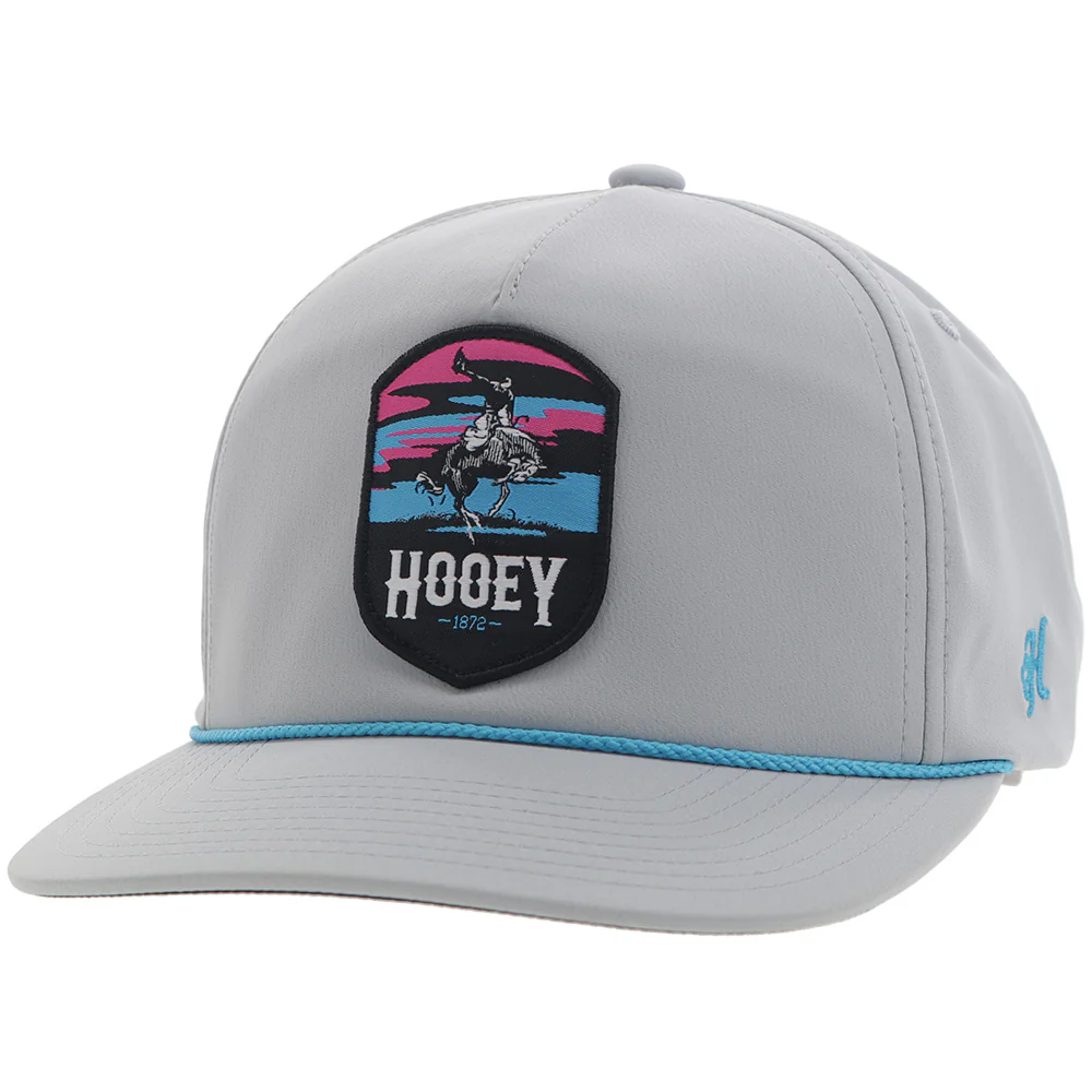 Cheyenne Hooey Hat with Pink Blue Black Patch Howell Western Wear