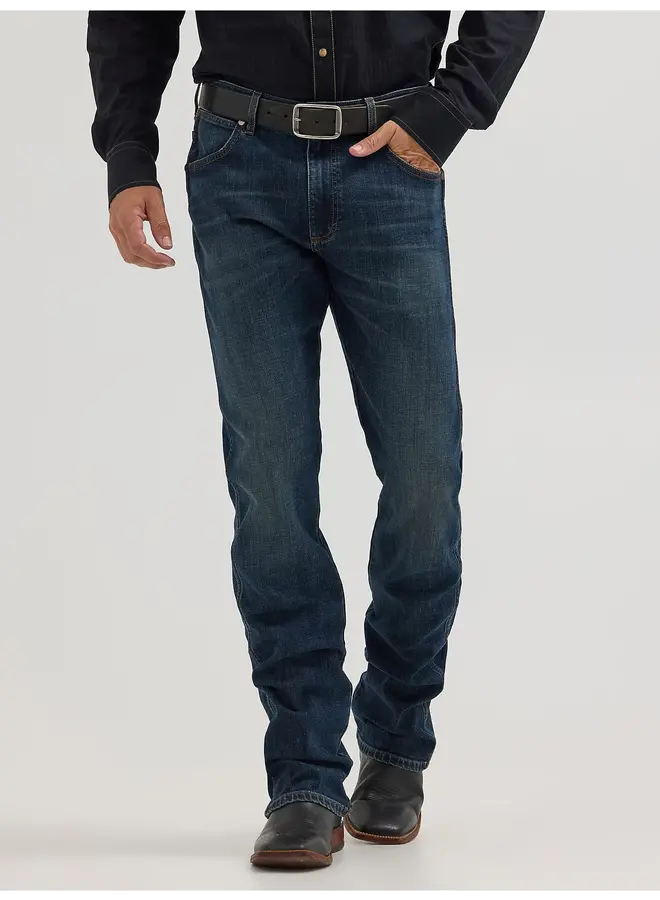 Men's Slim Fit Bootcut Retro Jean