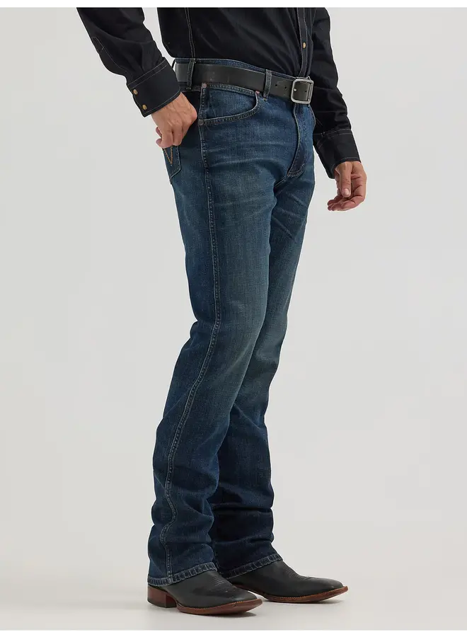 Men's Slim Fit Bootcut Retro Jean