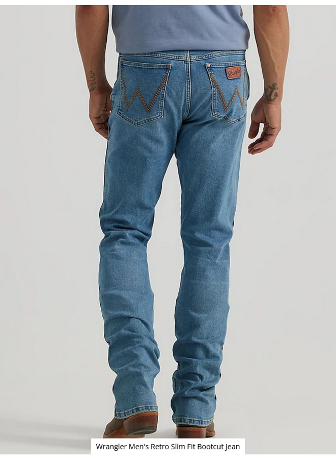 Retro Slim Light Wash Boot Jean
