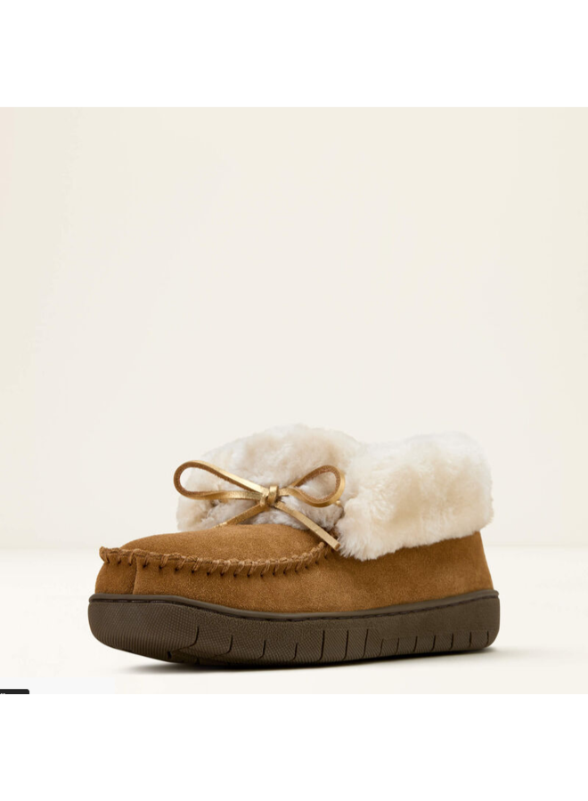 Ladies' Moccasin Bootie Slipper