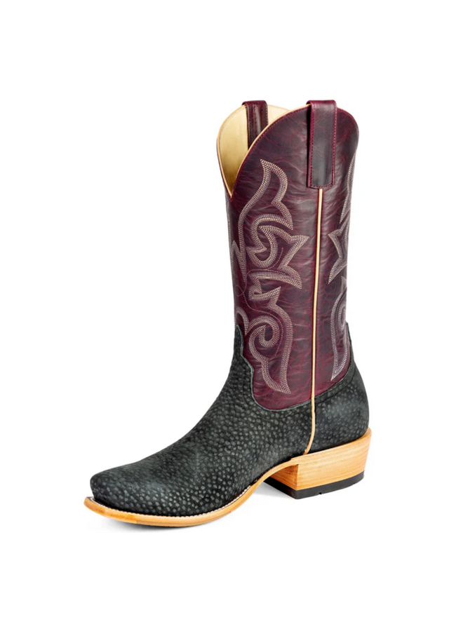 Top Hand Gray Carpincho Boot