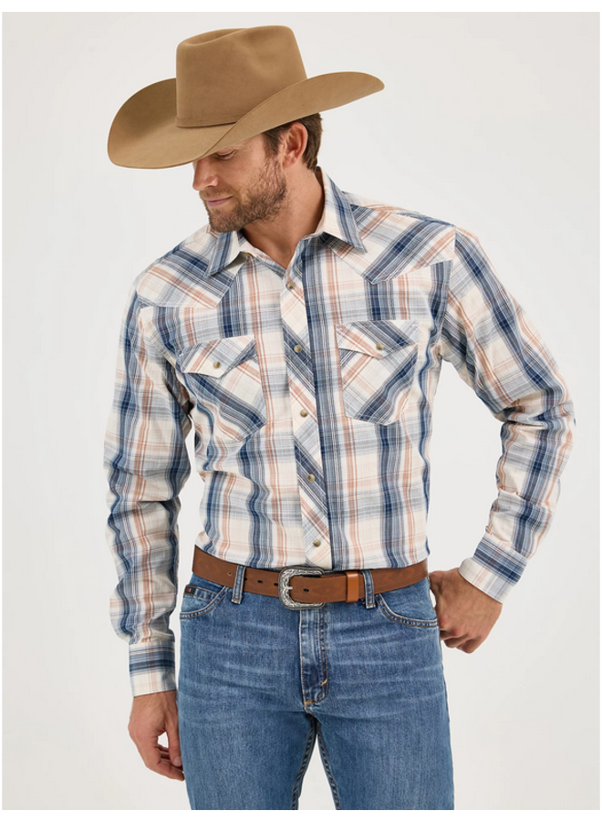 20X® Competition Advanced Comfort Long Sleeve Two Pocket Western Snap Shirt