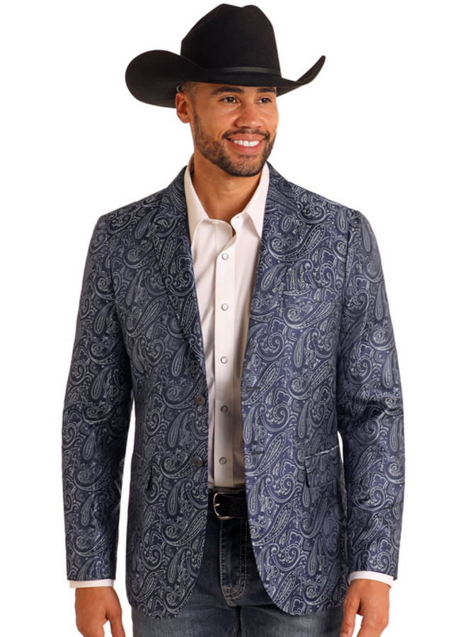 Paisley Jacquard Sport Coat