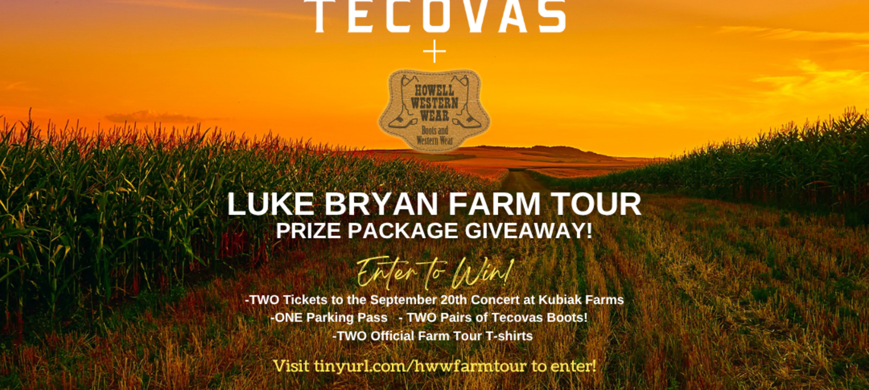 Luke Bryan Farm Tour Giveaway!