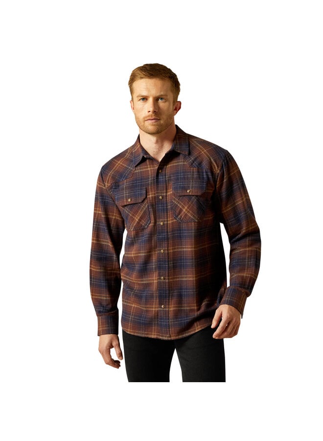 Ariat- Hale Retro Fit Shirt- Pale khaki main image 1