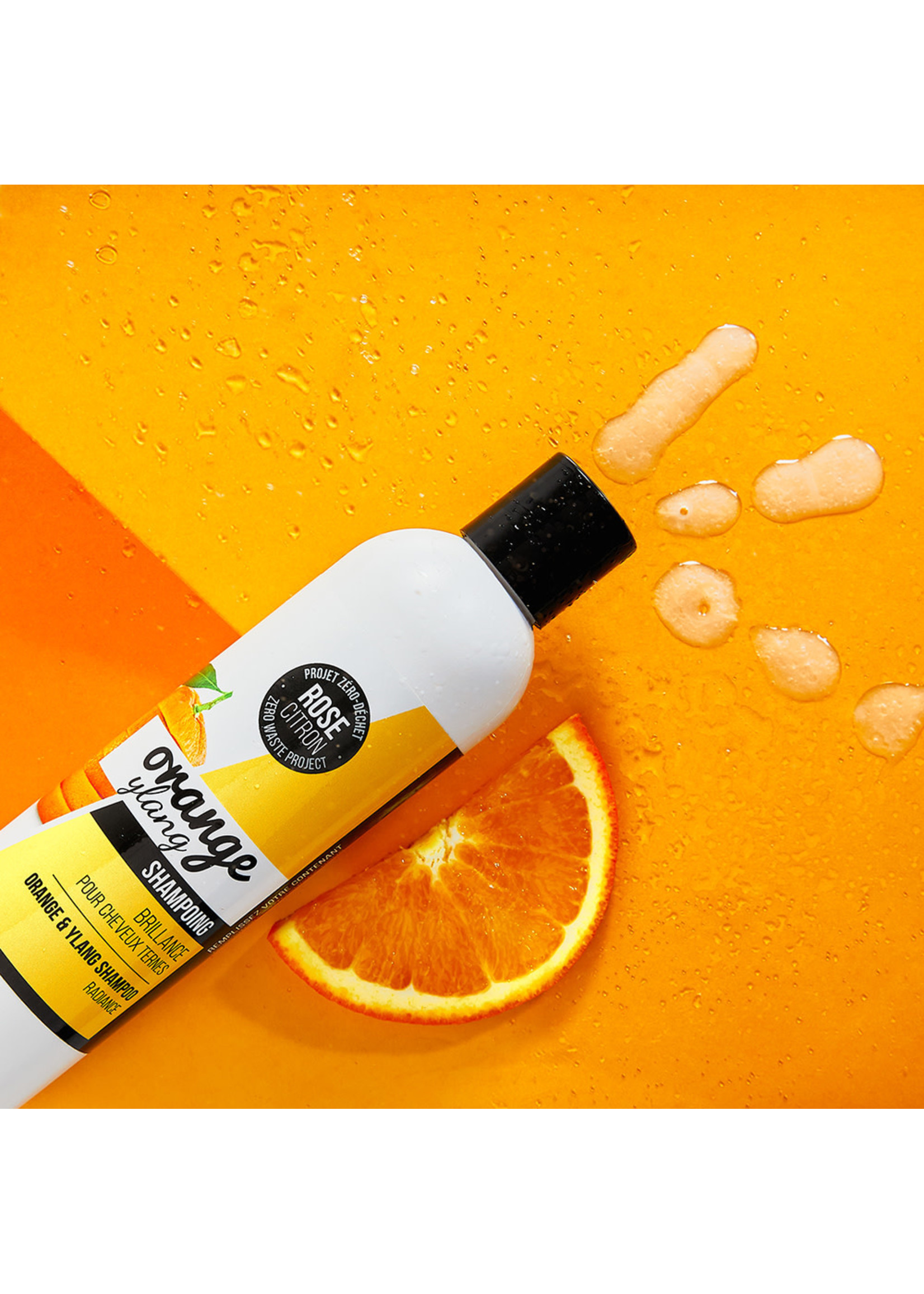 RoseCitron Shampoing liquide - Orange-Ylang 250ml