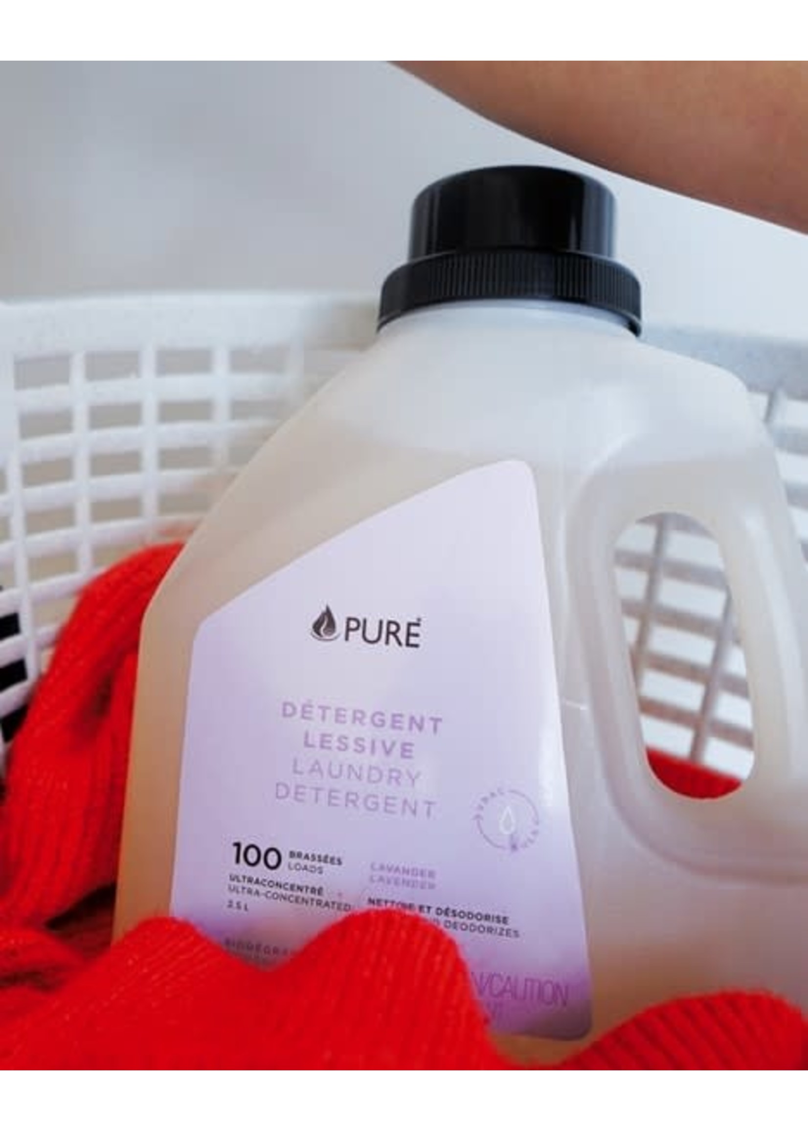 Pure Détergent lessive Lavande 2.5L