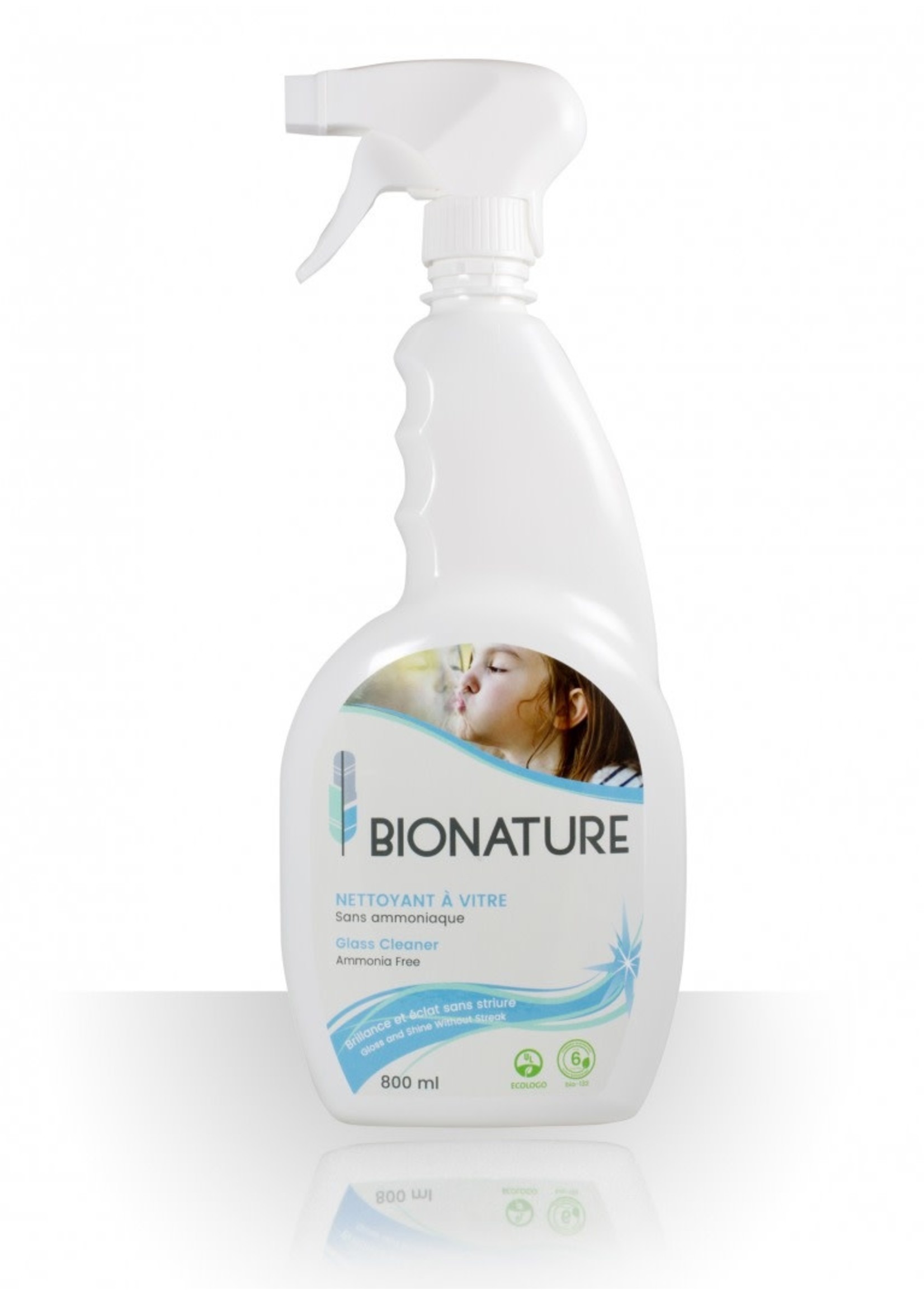 BioNature Nettoyant pour vitre & miroir 800ml