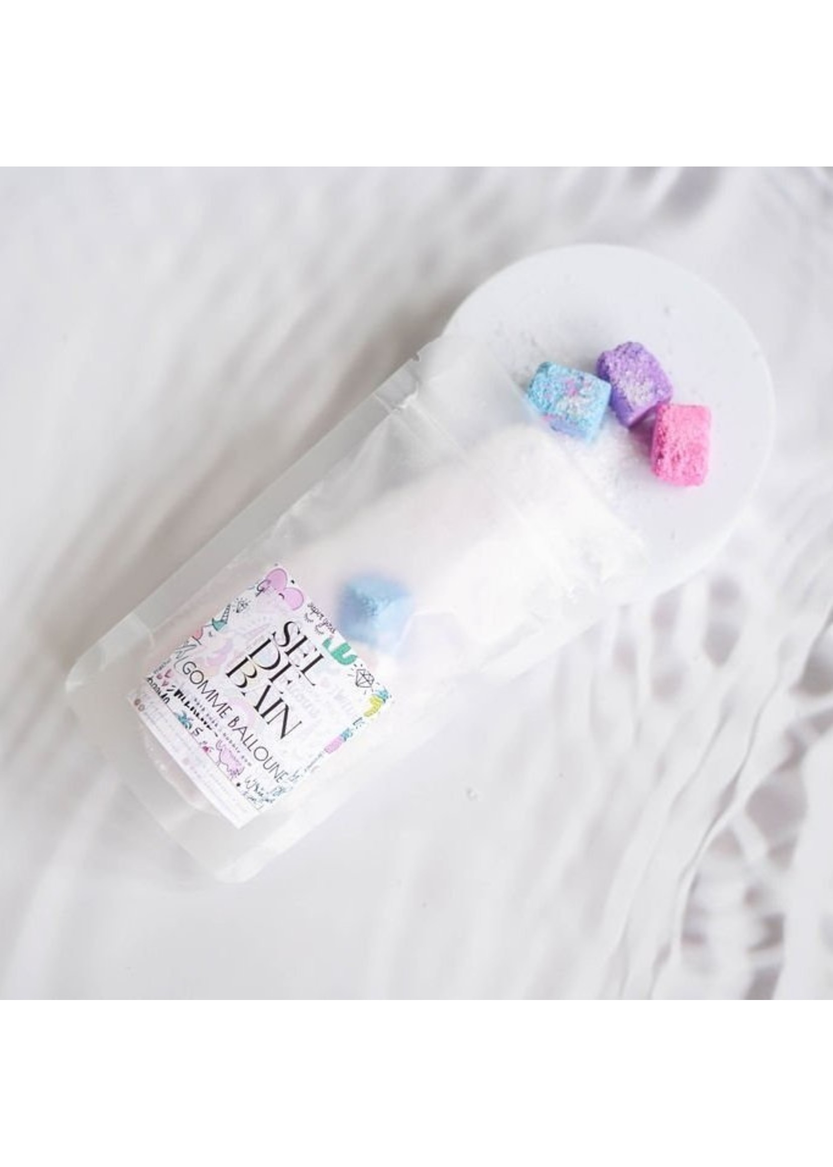 Le Monde de Cyno Enfant: Bubble gum : sel de bain + mini bombes effervescentes