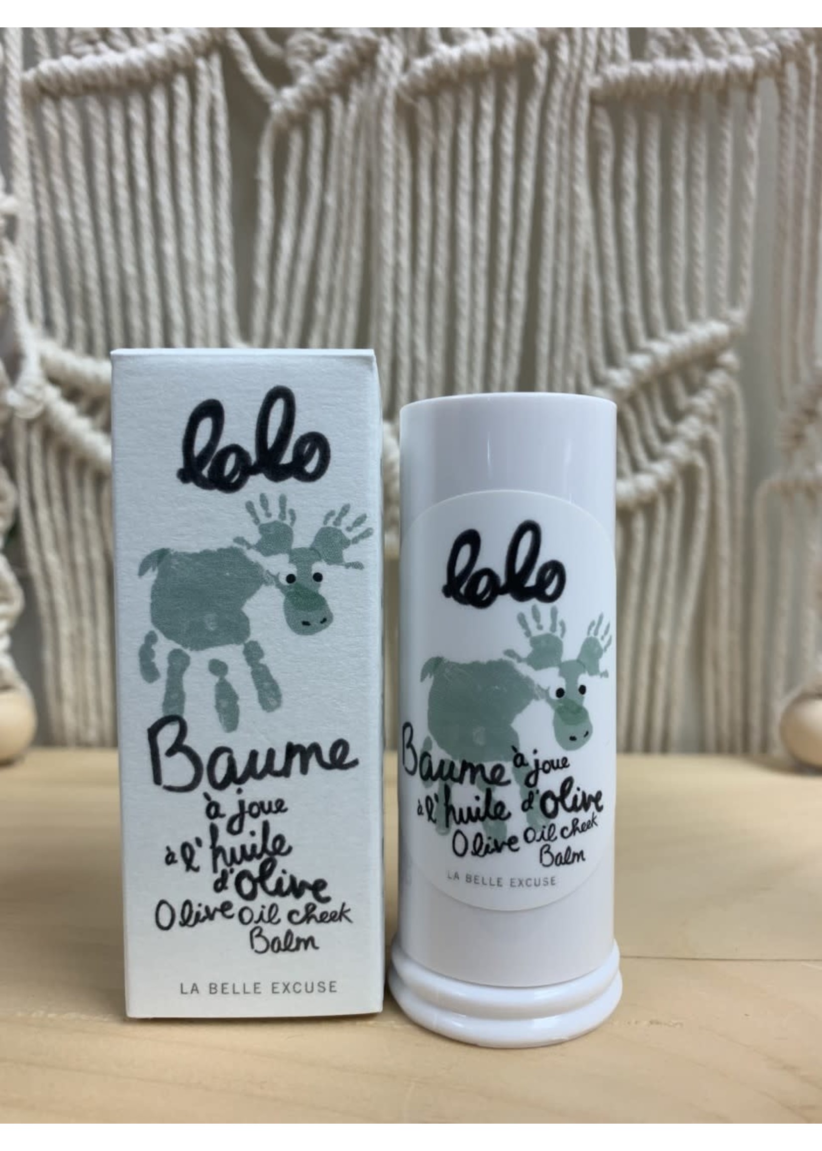 Lolo et moi Baume à joues à l'huile d'olive 12g