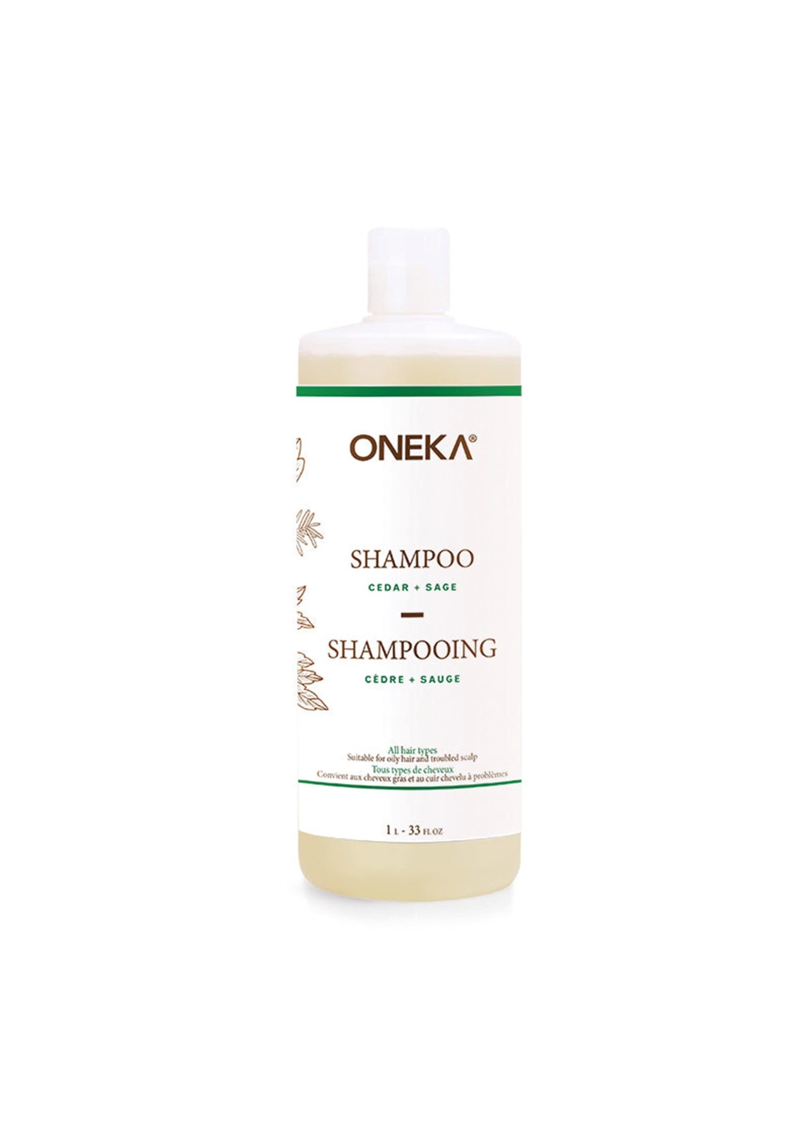 Oneka Shampoing cèdre & sauge