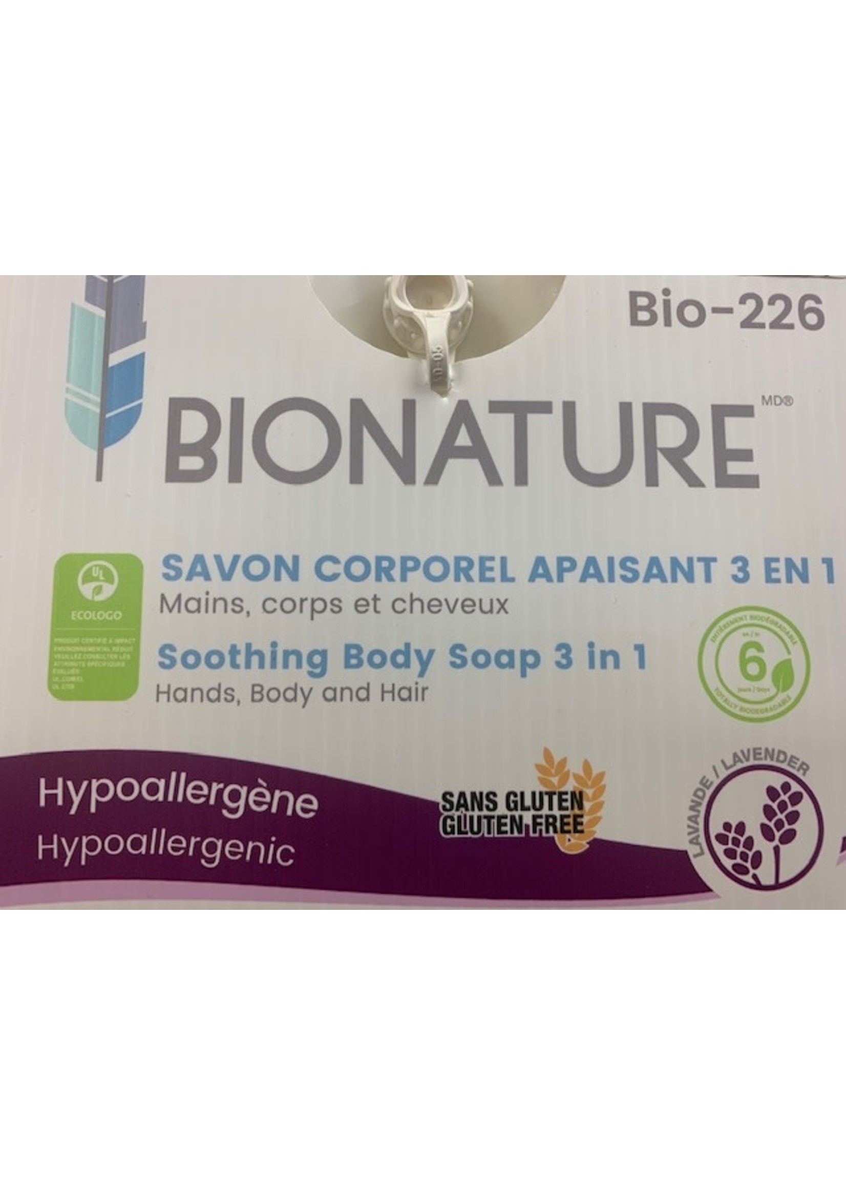 BioNature Savon 3 en 1 Bionature 500 ml