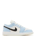 Jordan Jordan 1 Low Ice Blue Black (GS)