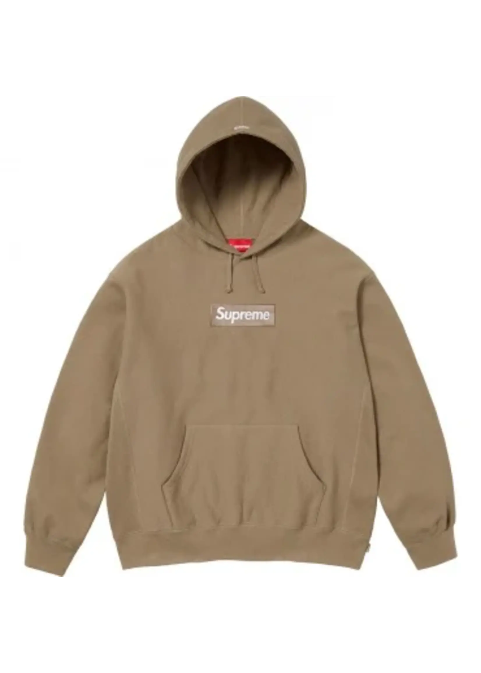 Supreme Box Logo (Bogo) Hoodie Dark Sand 2023