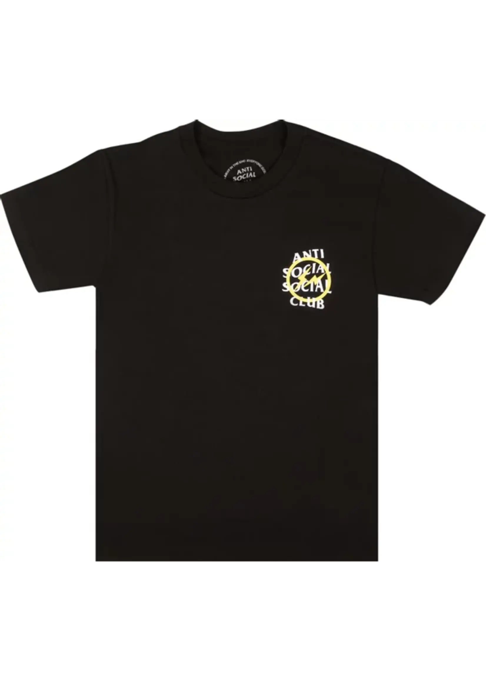 ASSC Tee Black X Fragment Yellow Bolt