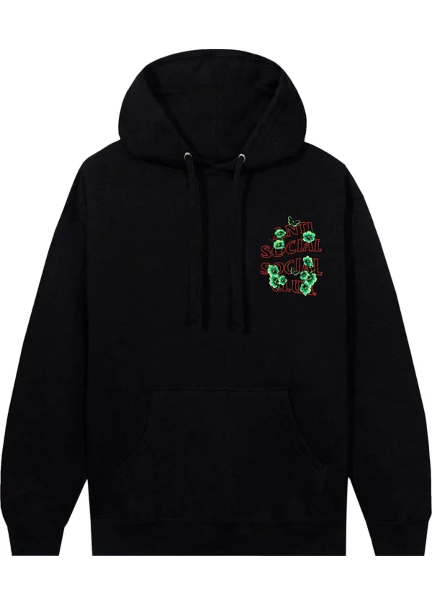 ASSC Hoodie Mutant Flower Mint Black