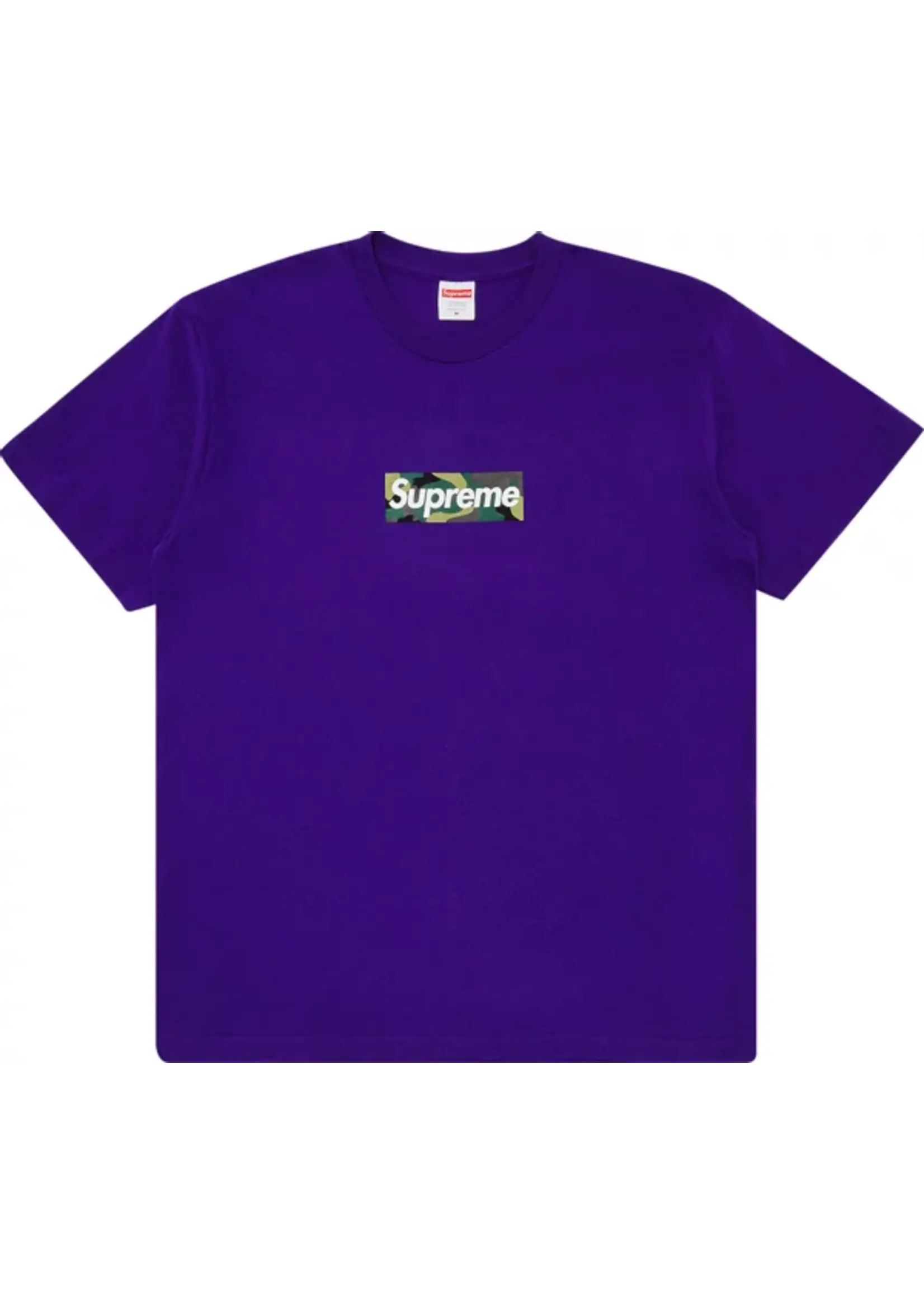 Supreme Camo Box Logo (Bogo) Tee Purple