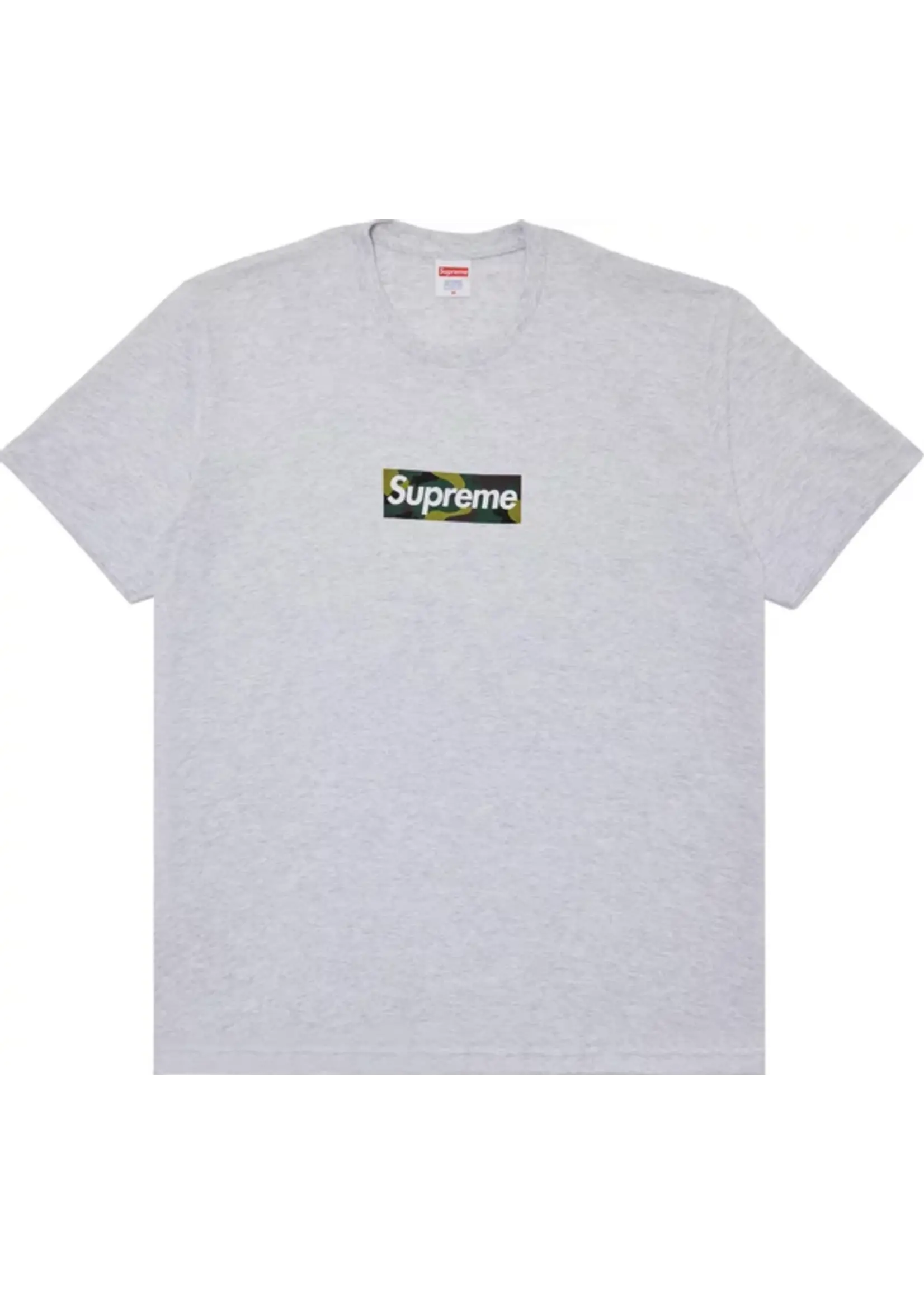 Supreme Camo Box Logo (Bogo) Tee Grey