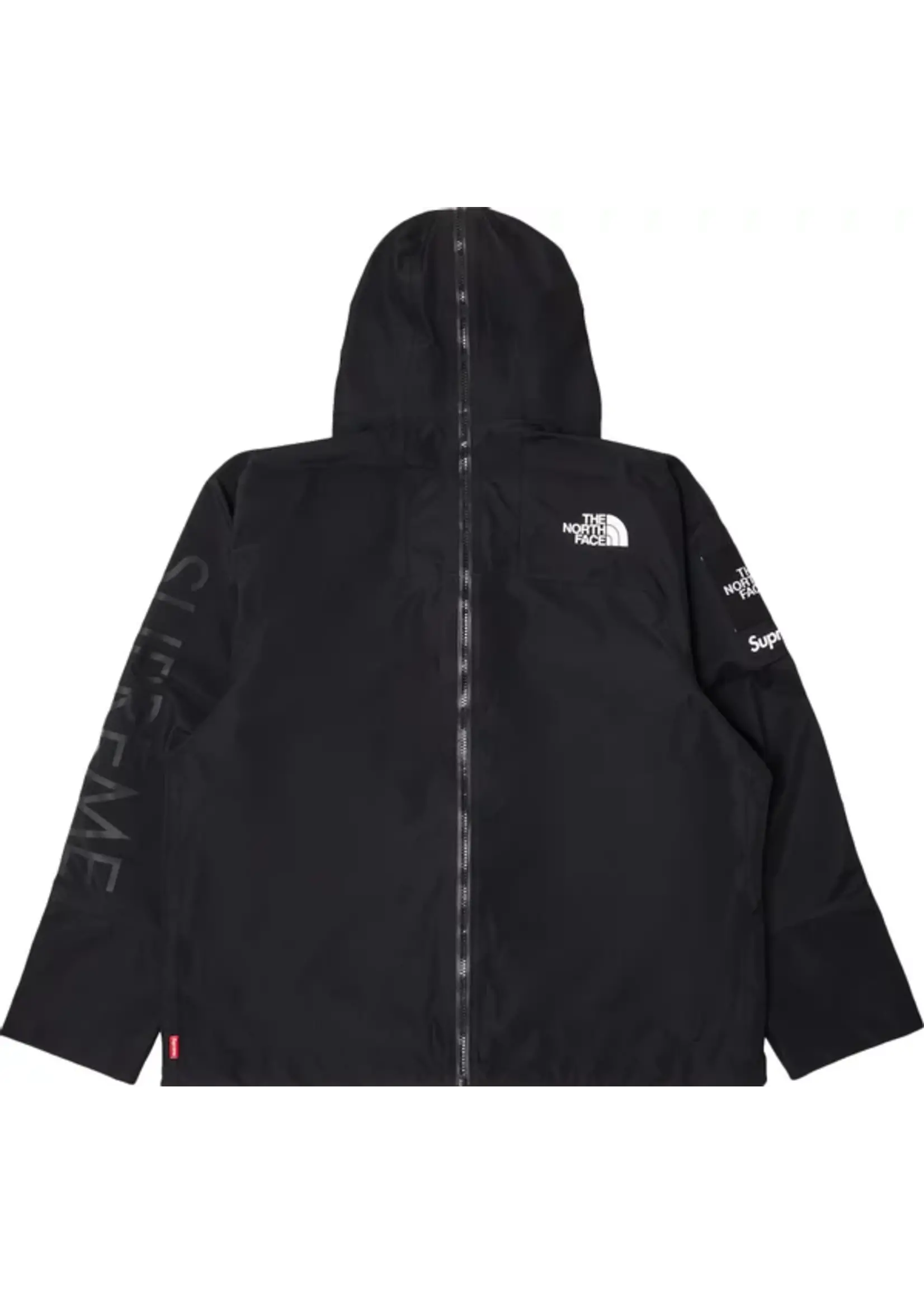 Supreme The North Face Split Taped Seam Shell Jacket Black