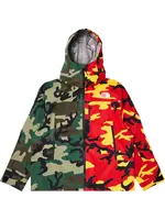 Supreme The North Face Split Taped Seam Shell Jacket Camo