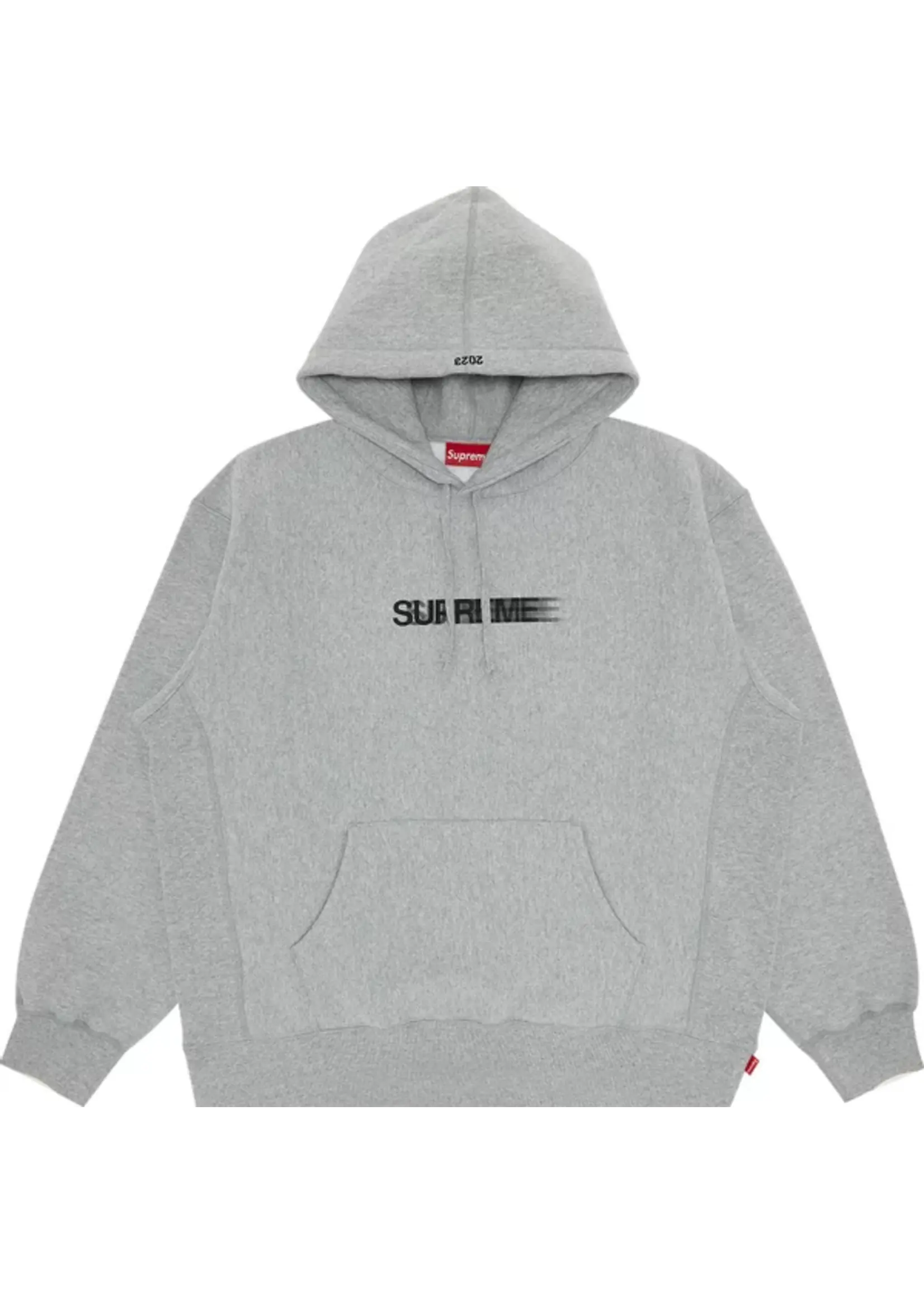 Supreme Motion Logo Hoodie Grey