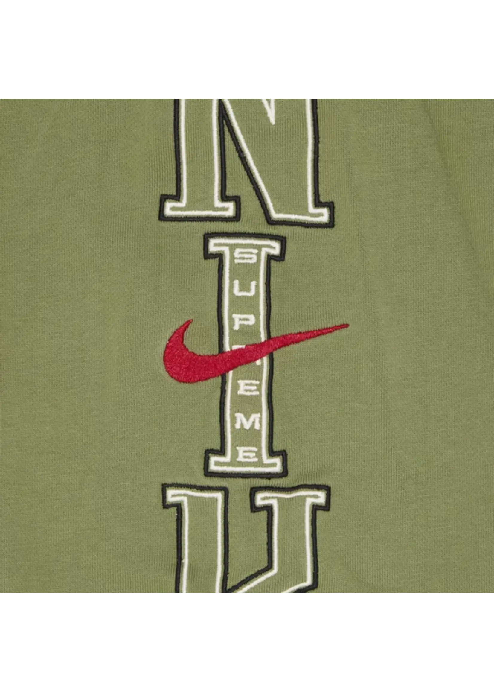 Supreme Nike Hoodie Olive