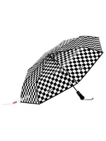 Supreme ShedRain Transparent Checkerboard Umbrella Black