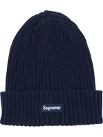 Supreme Overdyed Beanie Navy (SS24)