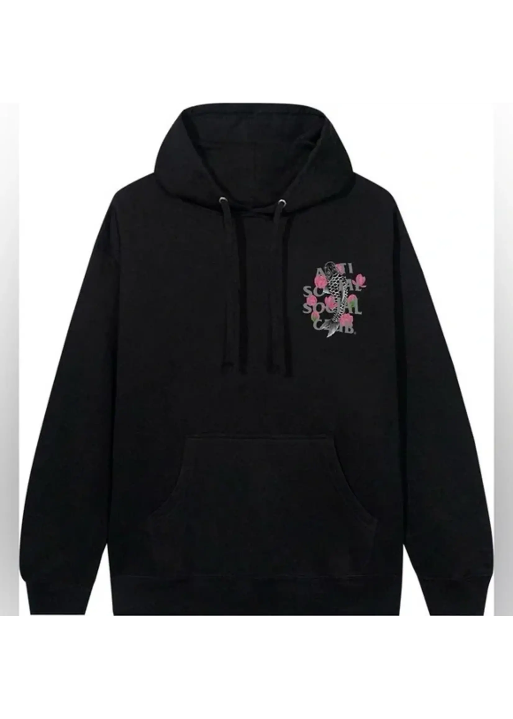 ASSC Hoodie Koi Garden 3M Black