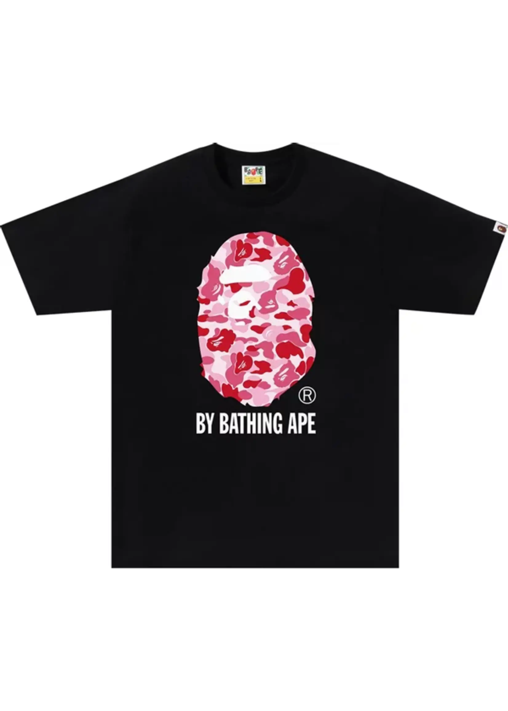 Bape Tee ABC Pink Camo Black