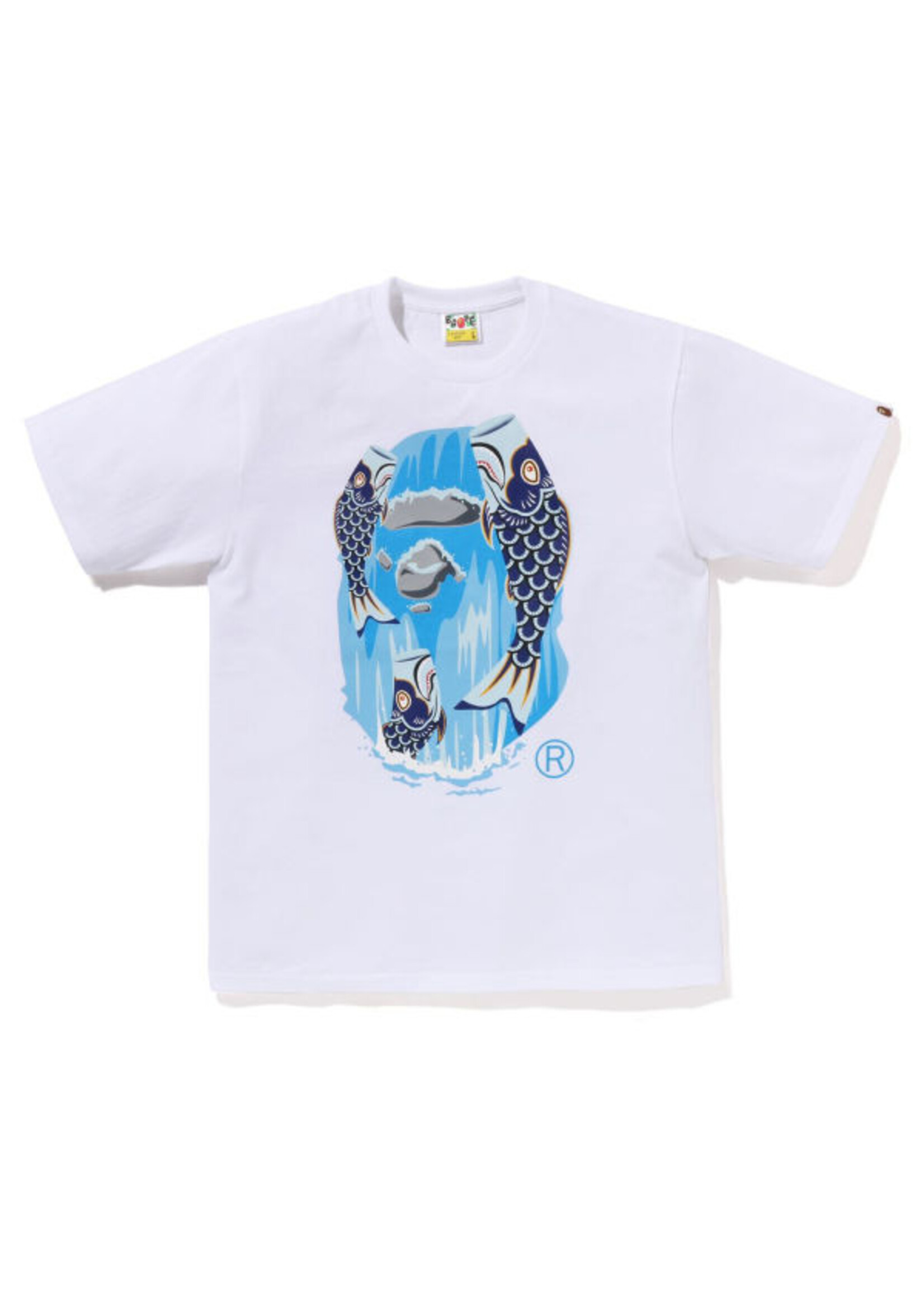 Bape Tee ABC Blue Fish