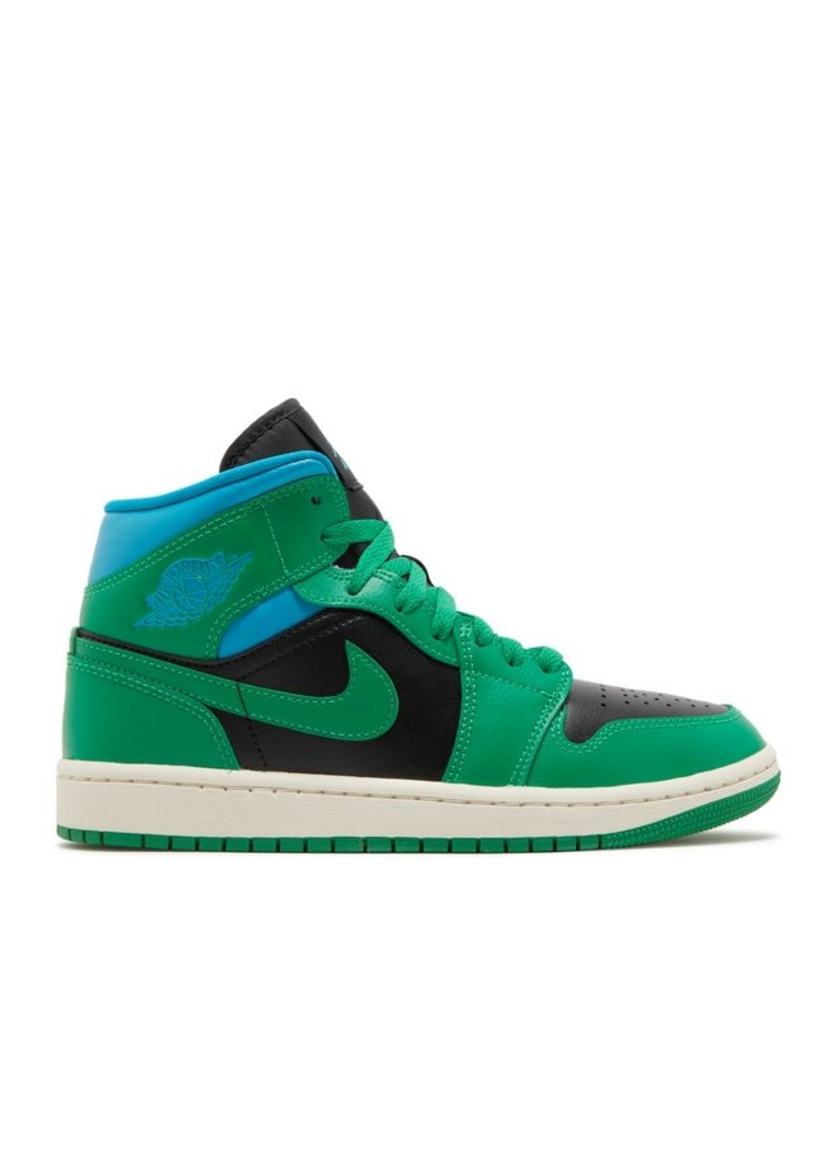 Jordan 1 Mid Lucky Green Aquatone (W)