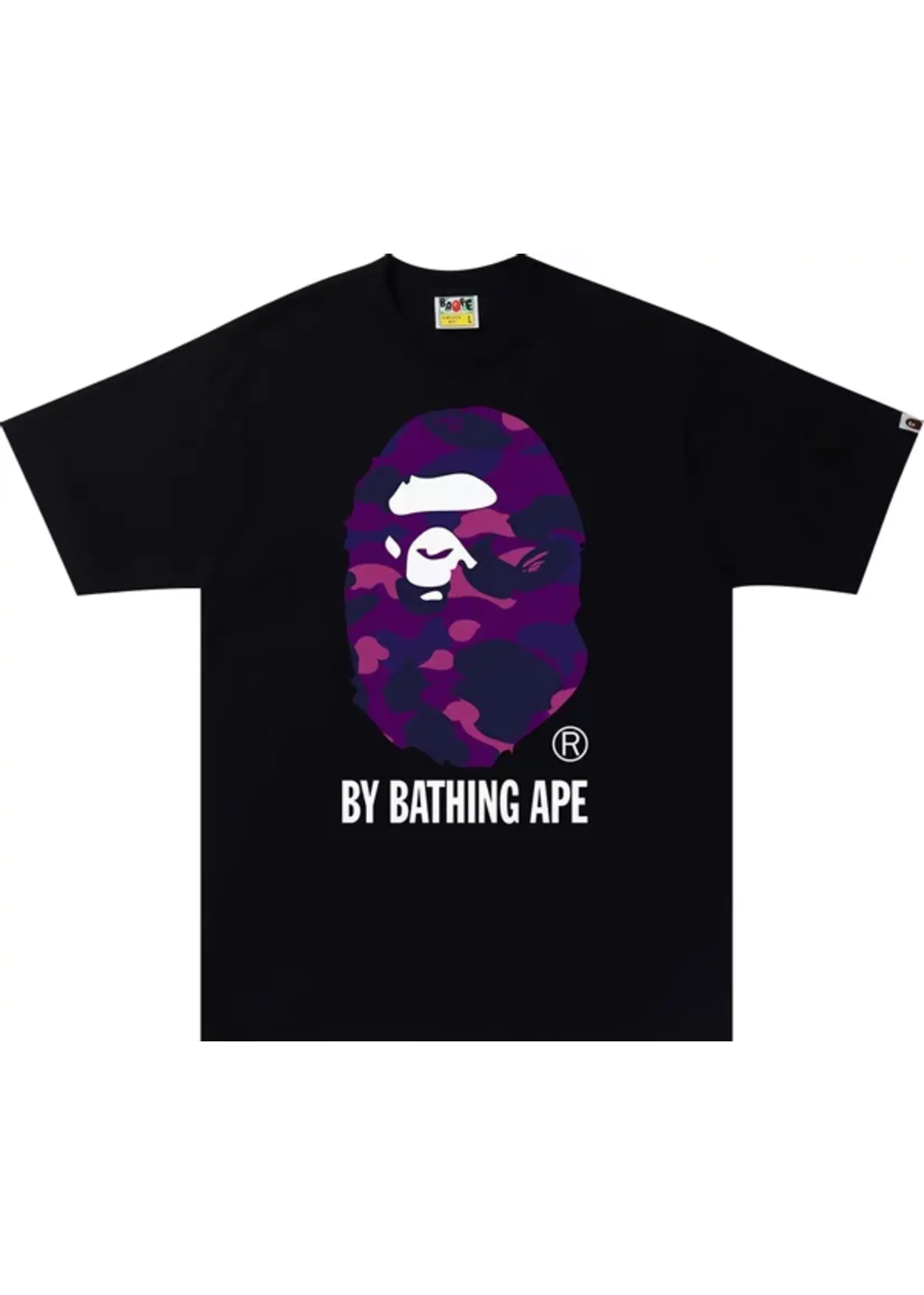 Bape Tee ABC Purple Camo Black