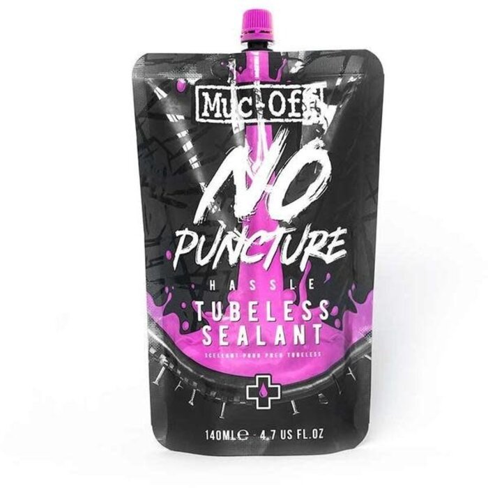 Muc-Off Muc-Off, No Puncture Hassle Tubeless Sealant Pouch, 140ml