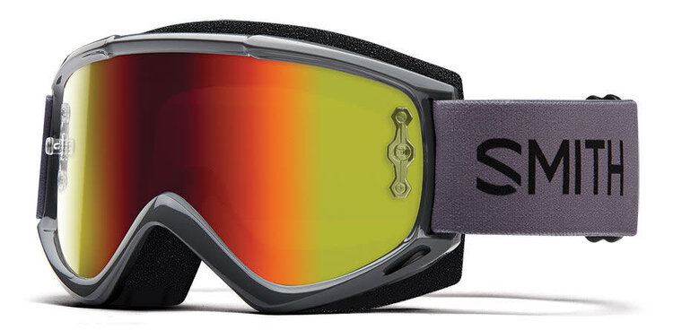 Goggles Fuel V1 Max Charcoal red mirror