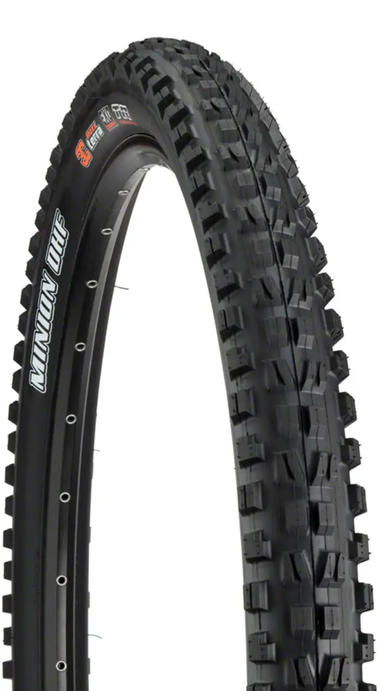 Maxxis Pneu Minion DHF 29 x 2.5, Tubeless, Folding, Black, 3C Maxx Grip, DH, Wide Trail