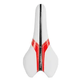 Falcon TI 132mm White - red, microfiber