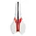 Falcon TI 132mm White - red, microfiber