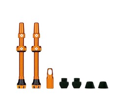 Muc-Off V2, Valve Tubeless, Presta, 60mm, Orange, Paire