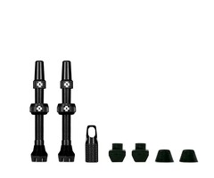Muc-Off V2, Valve Tubeless, Presta, 44mm, Noir, Paire
