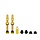 V2, Valve Tubeless, Presta, 44mm, Gold, Paire