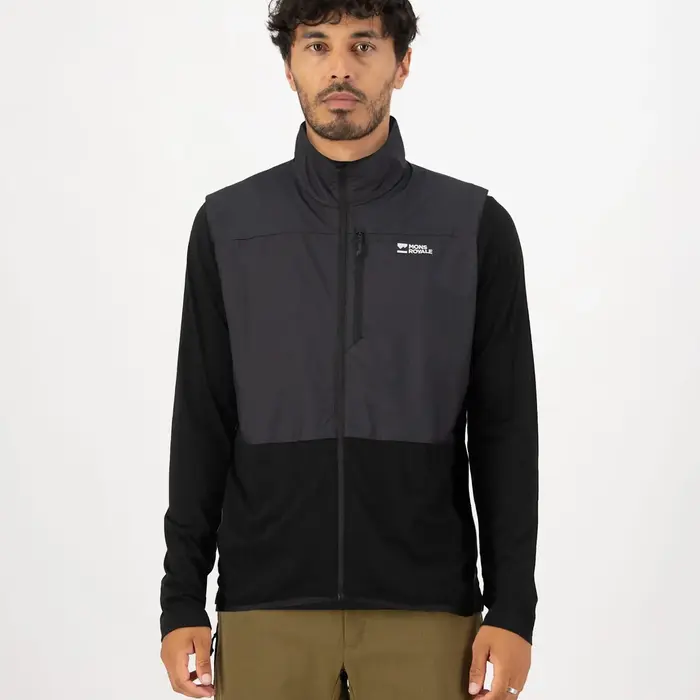 Mons Royale Mens Diversion Merino Wind Vest