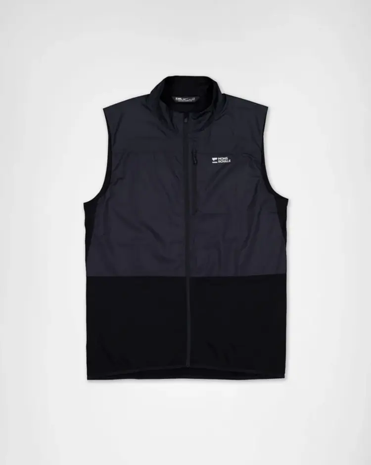 Mons Royale Gilet coupe-vent Diversion en laine mérinos pour homme