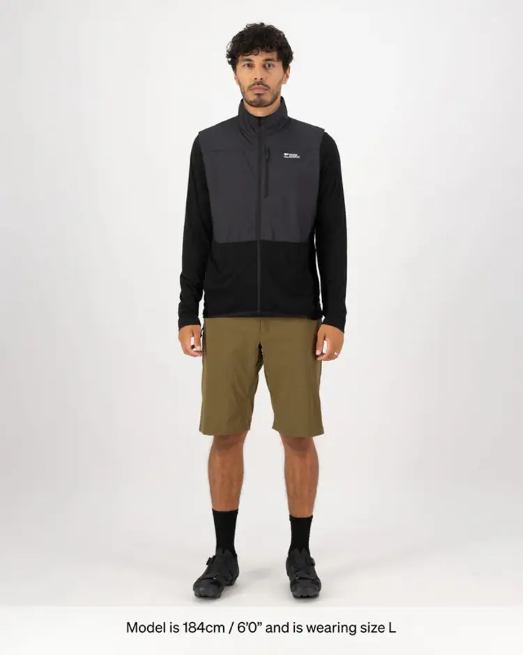 Mons Royale Mens Diversion Merino Wind Vest